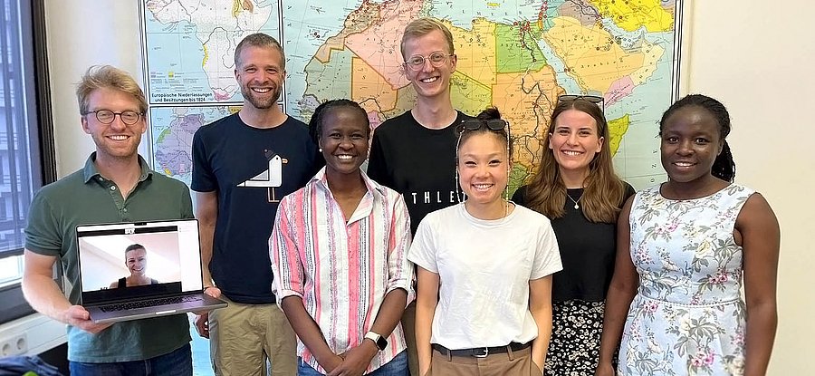 Teamfoto Lehrstuhl Sustainability Management